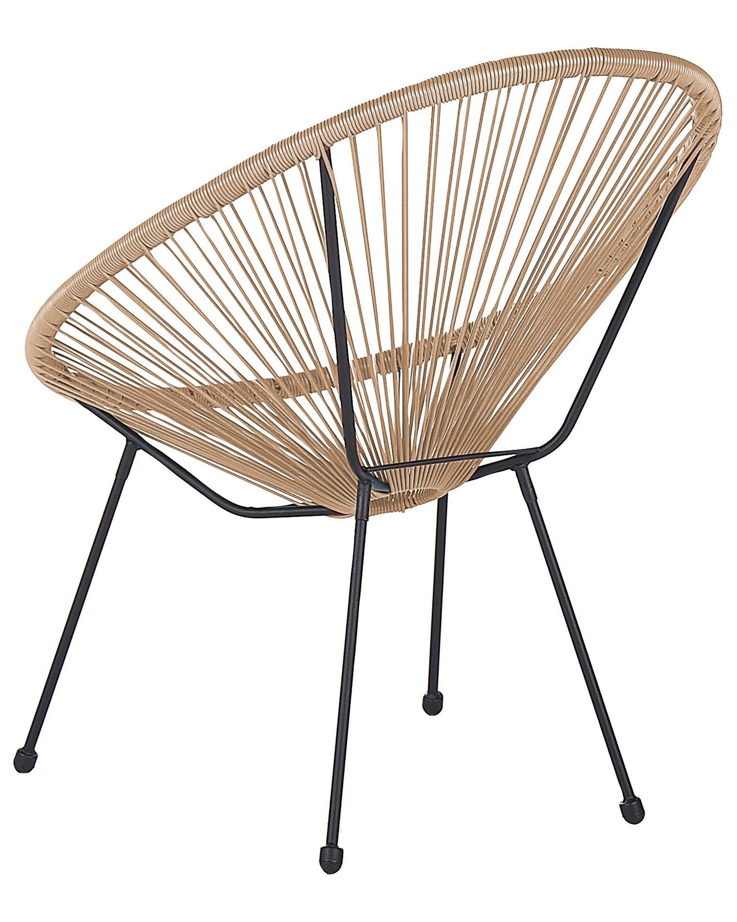Garden Chair ACAPULCO II PE Rattan Natural