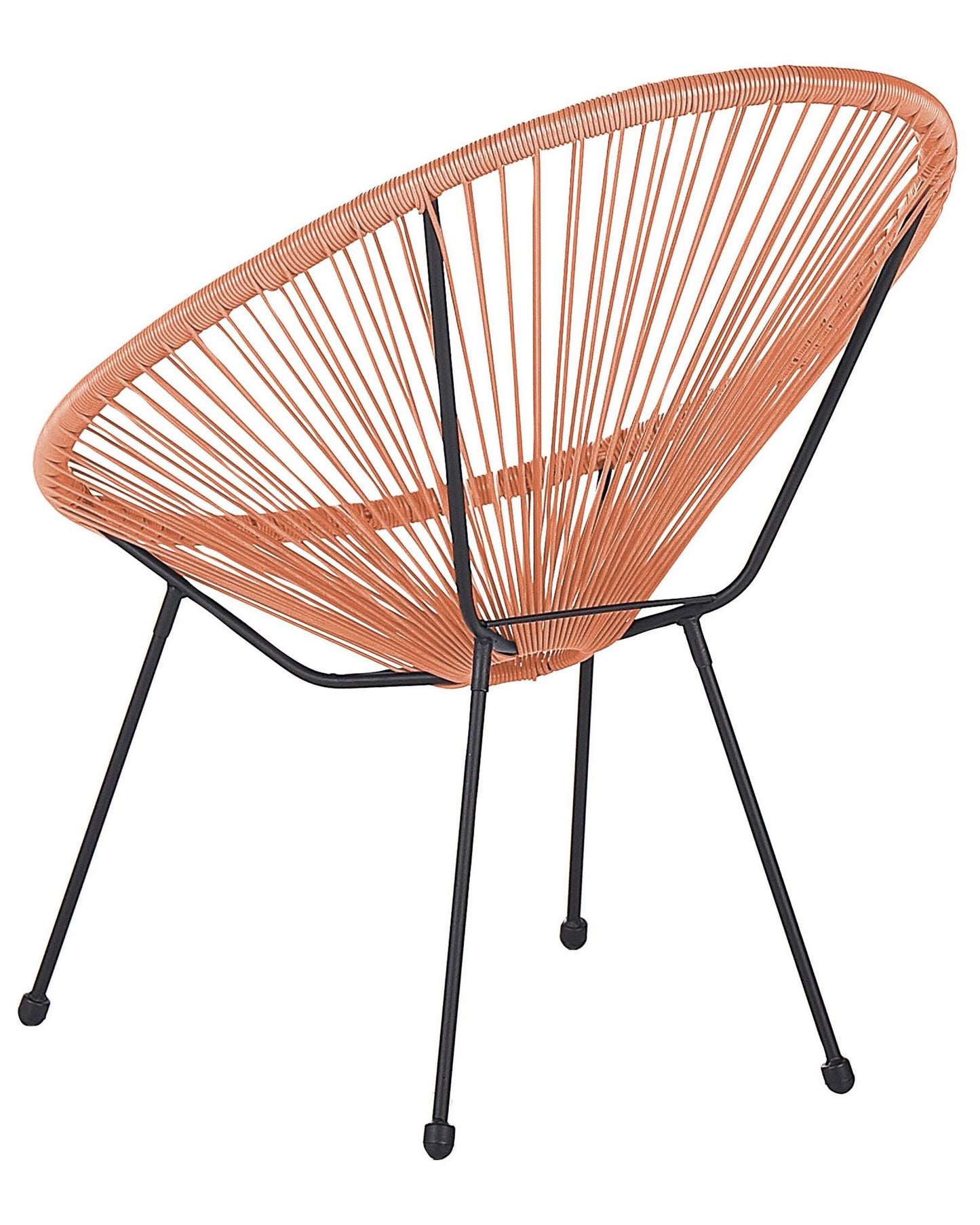 Garden Chair ACAPULCO II PE Rattan Orange