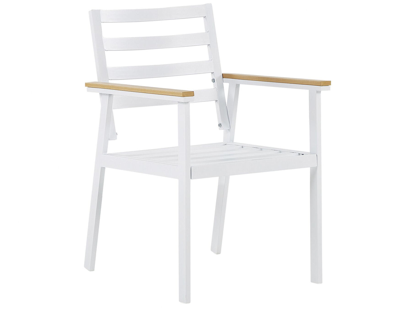 Garden Dining Set 4 Seater CAVOLI with Cushions Metal Beige