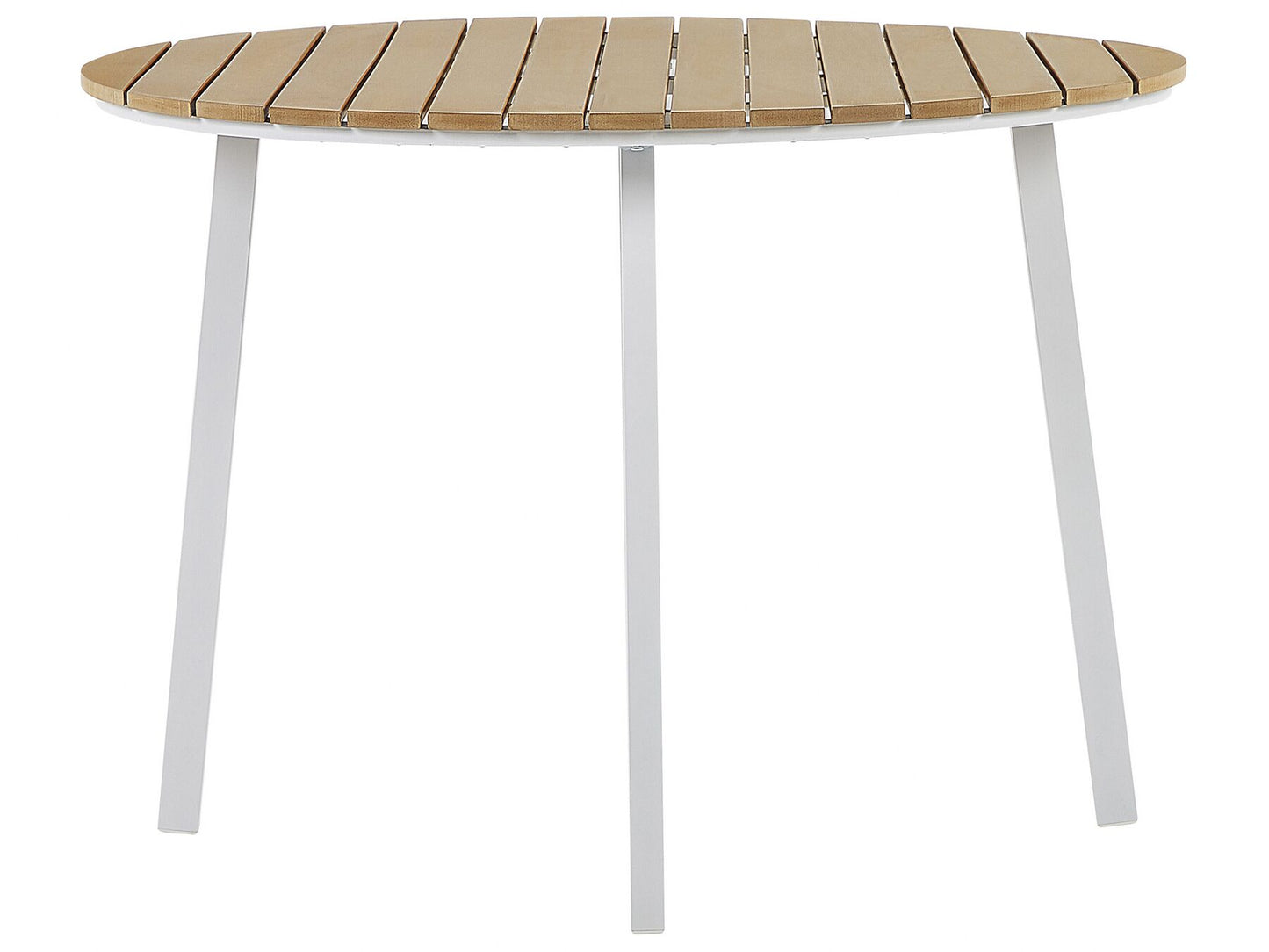 Garden Dining Set 4 Seater CAVOLI with Cushions Metal Beige