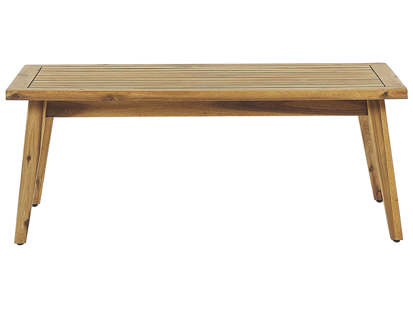 Garden Lounge Set with Table 4 Seater MERANO Acacia Wood Off-White