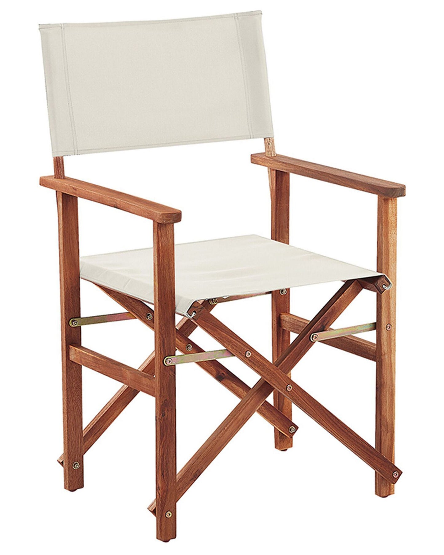 Set of 2 Garden Chairs CINE Acacia Wood Light Green