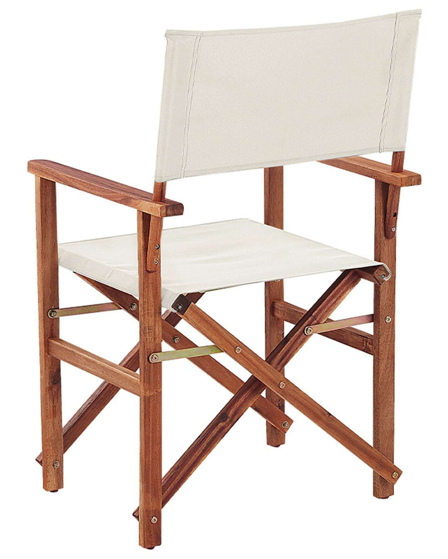 Set of 2 Garden Chairs CINE Acacia Wood Dark Green