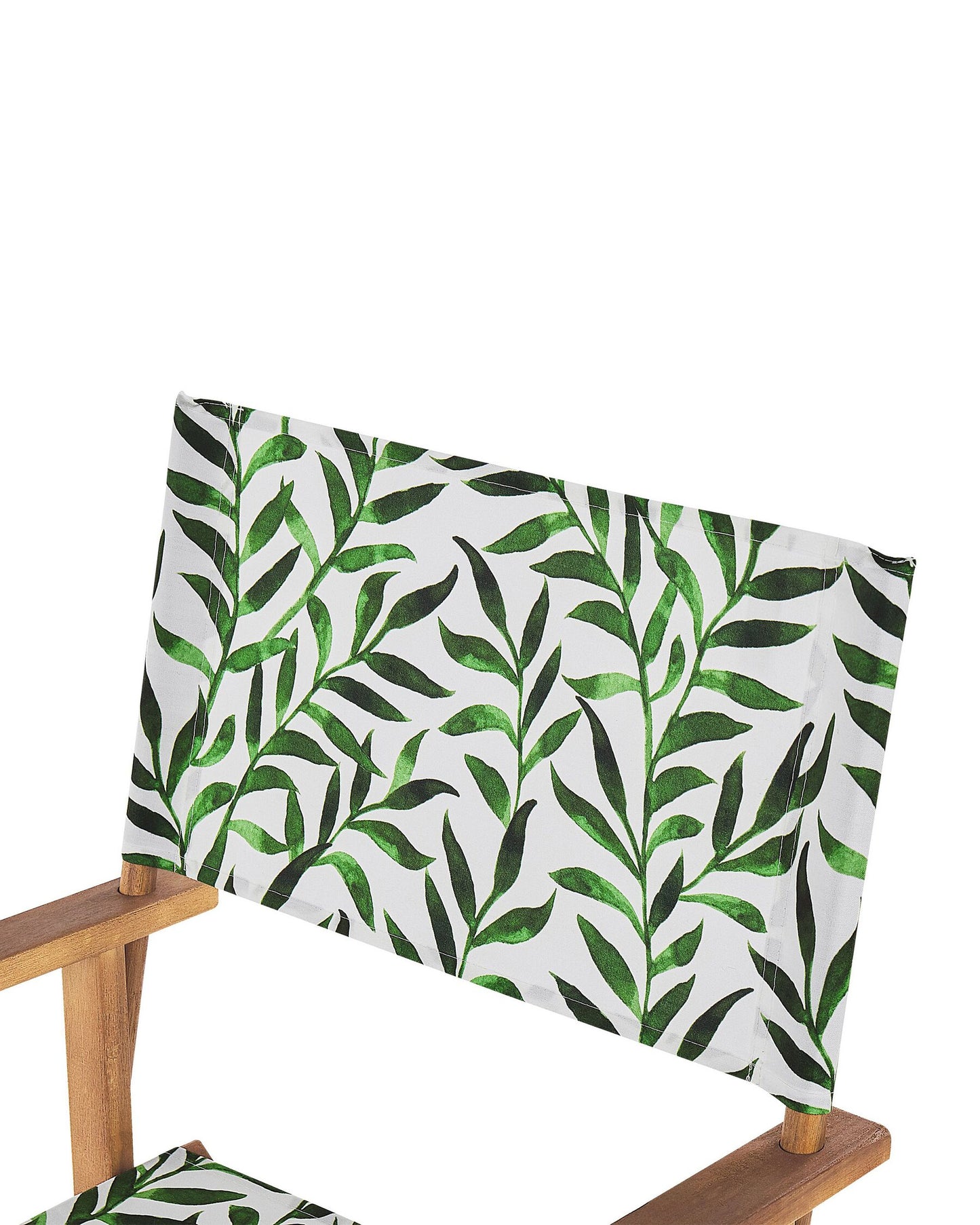 Set of 2 Garden Chairs CINE Acacia Wood White