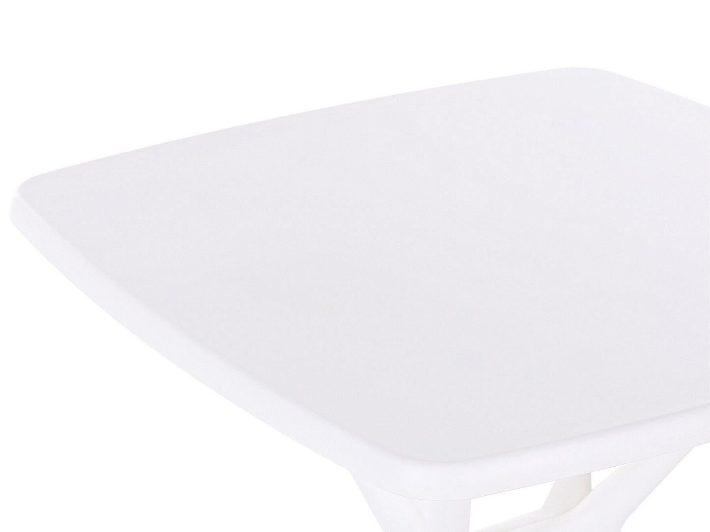 Garden Dining Set 4 Seater SERSALE White