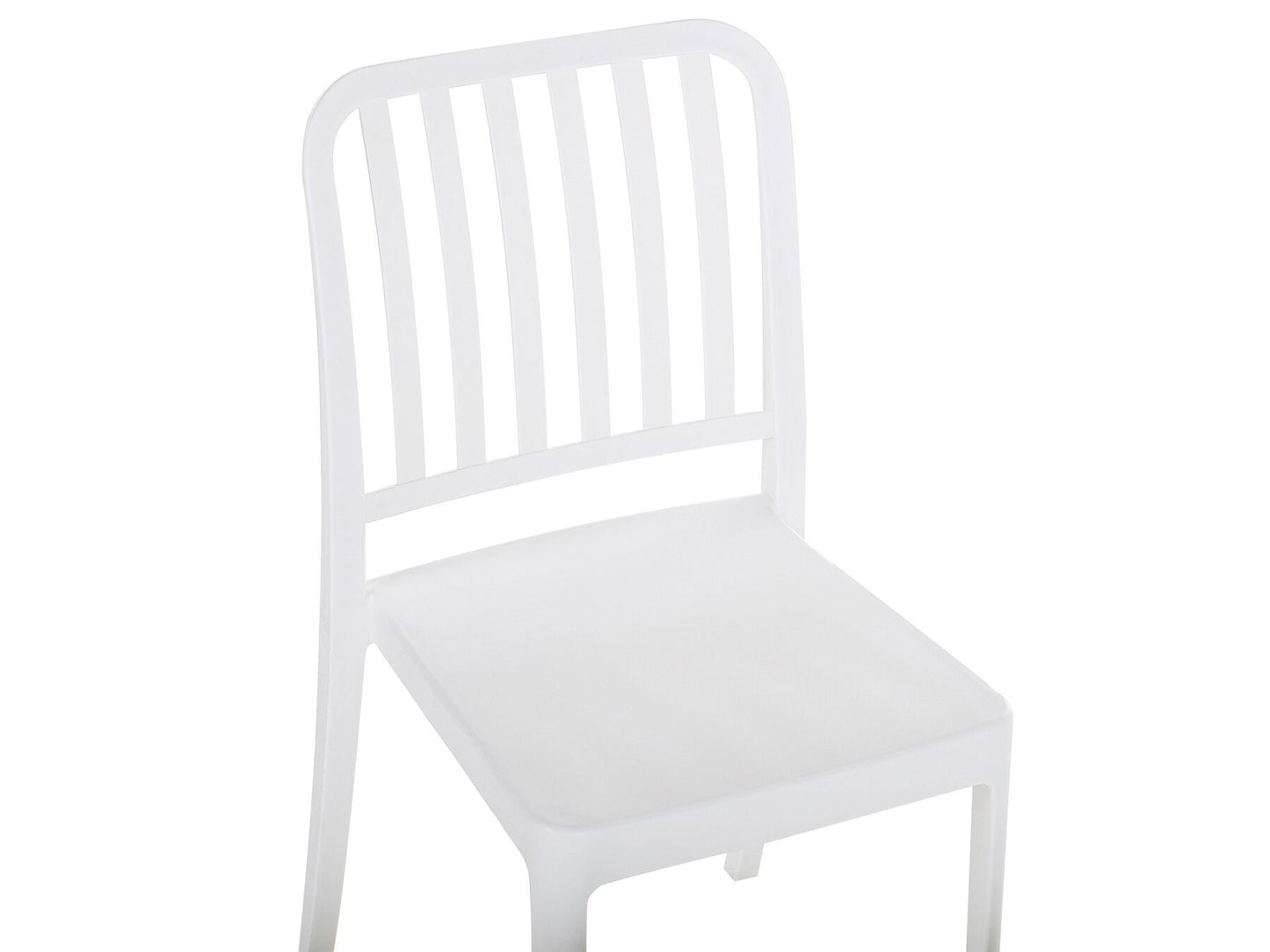 Garden Dining Set 4 Seater SERSALE White