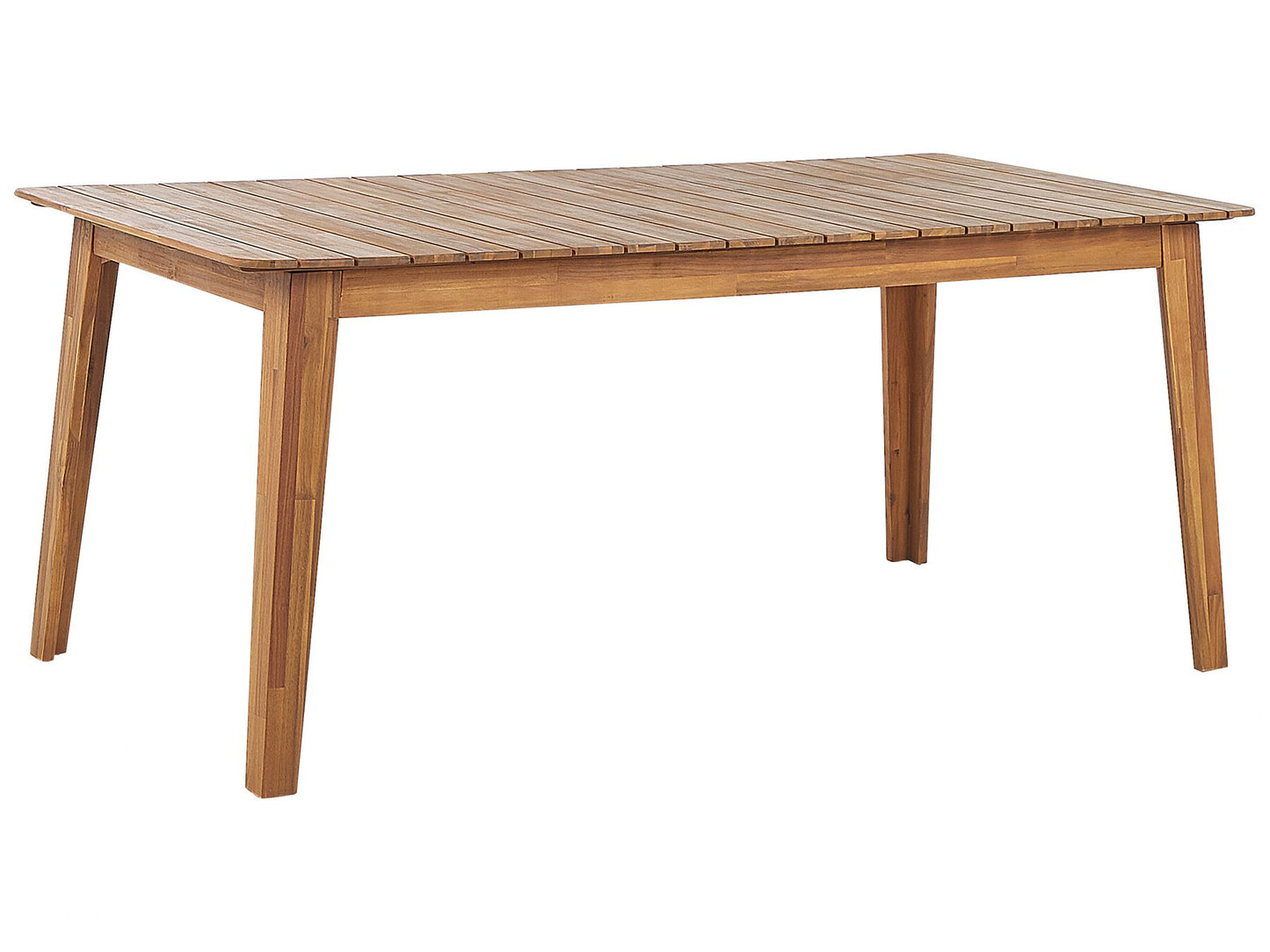 Garden Dining Set 6 Seater FORNELLI Acacia Wood Brown