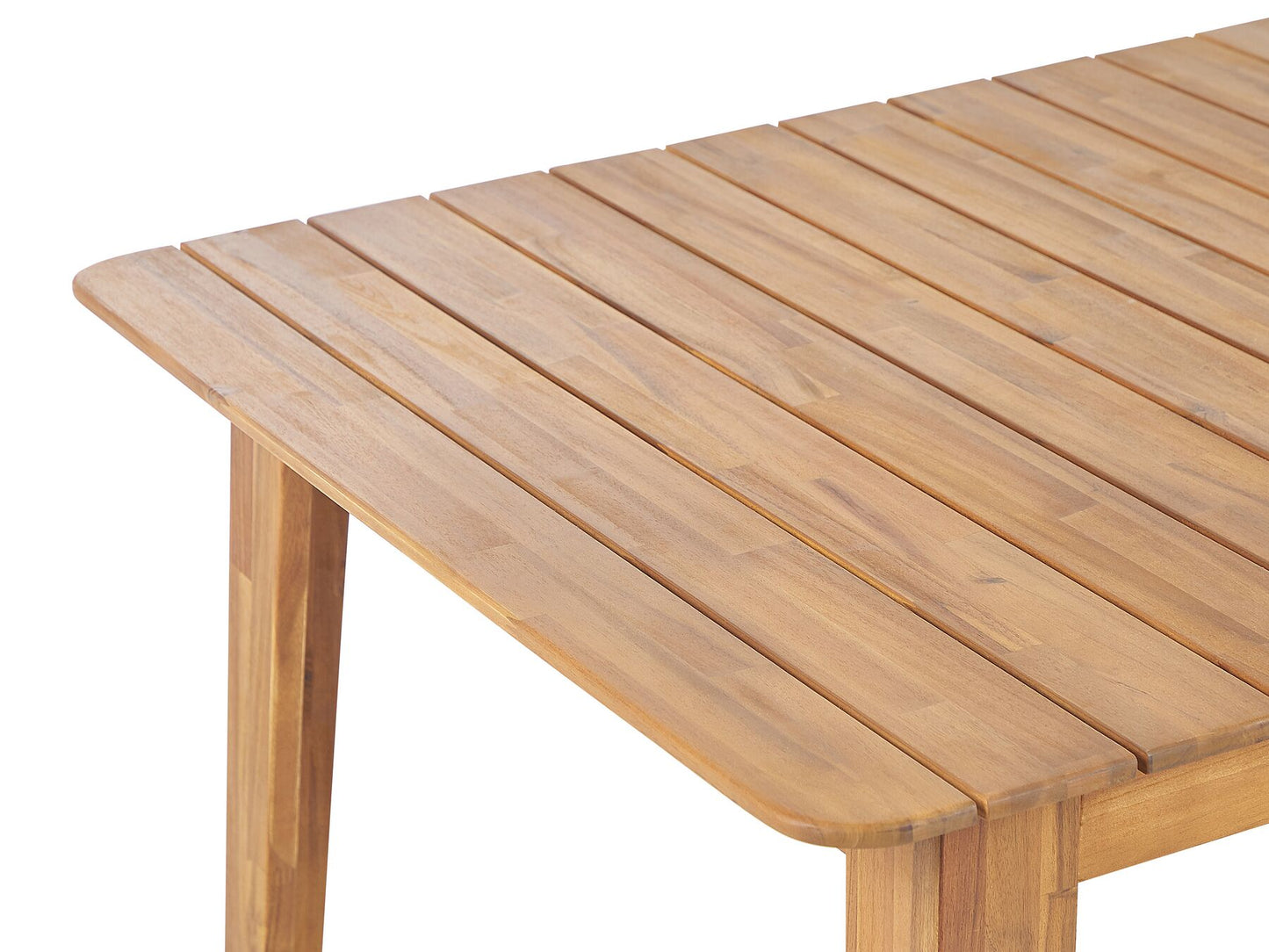 Garden Dining Set 6 Seater FORNELLI Acacia Wood Brown