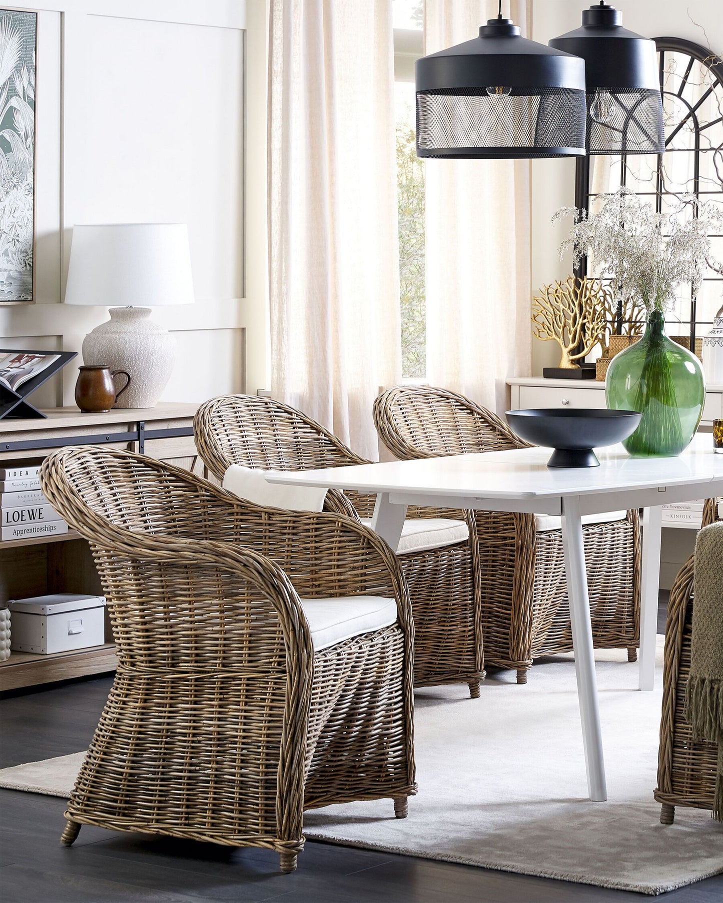 Garden Armchair SUSUA Rattan Natural