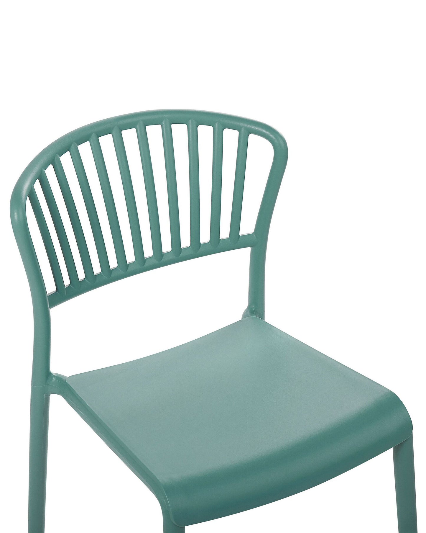 Set of 4 Garden Chairs GELA Mint Green