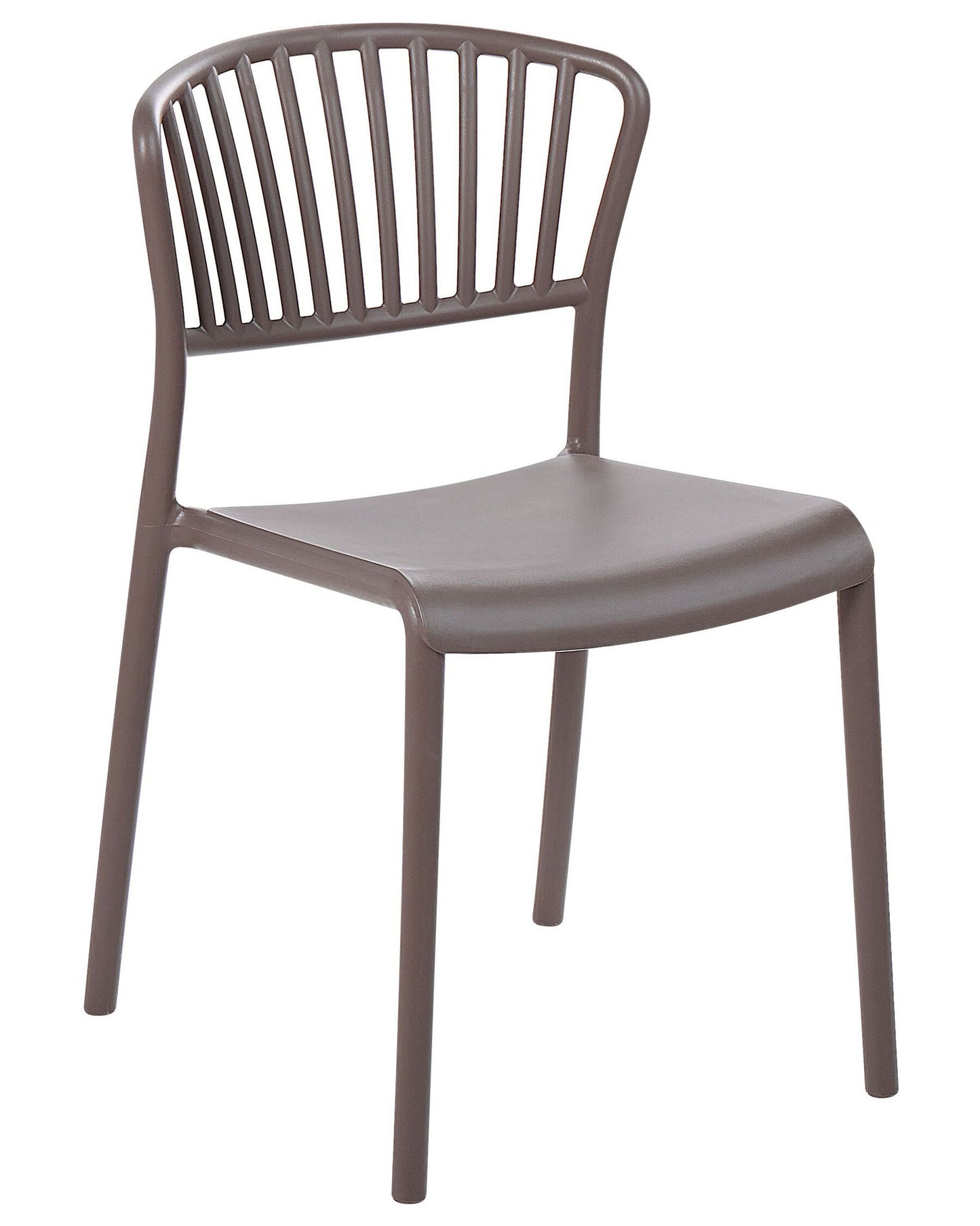 Set of 4 Garden Chairs GELA Taupe