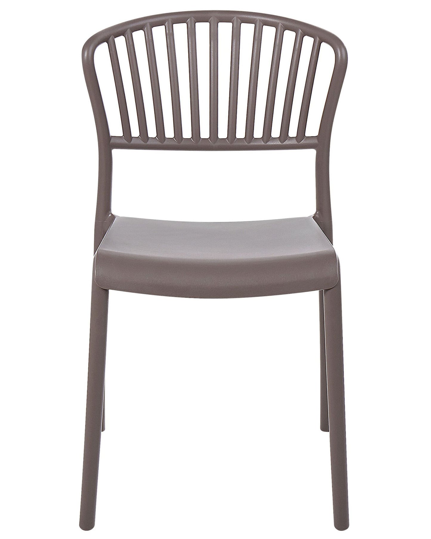 Set of 4 Garden Chairs GELA Taupe
