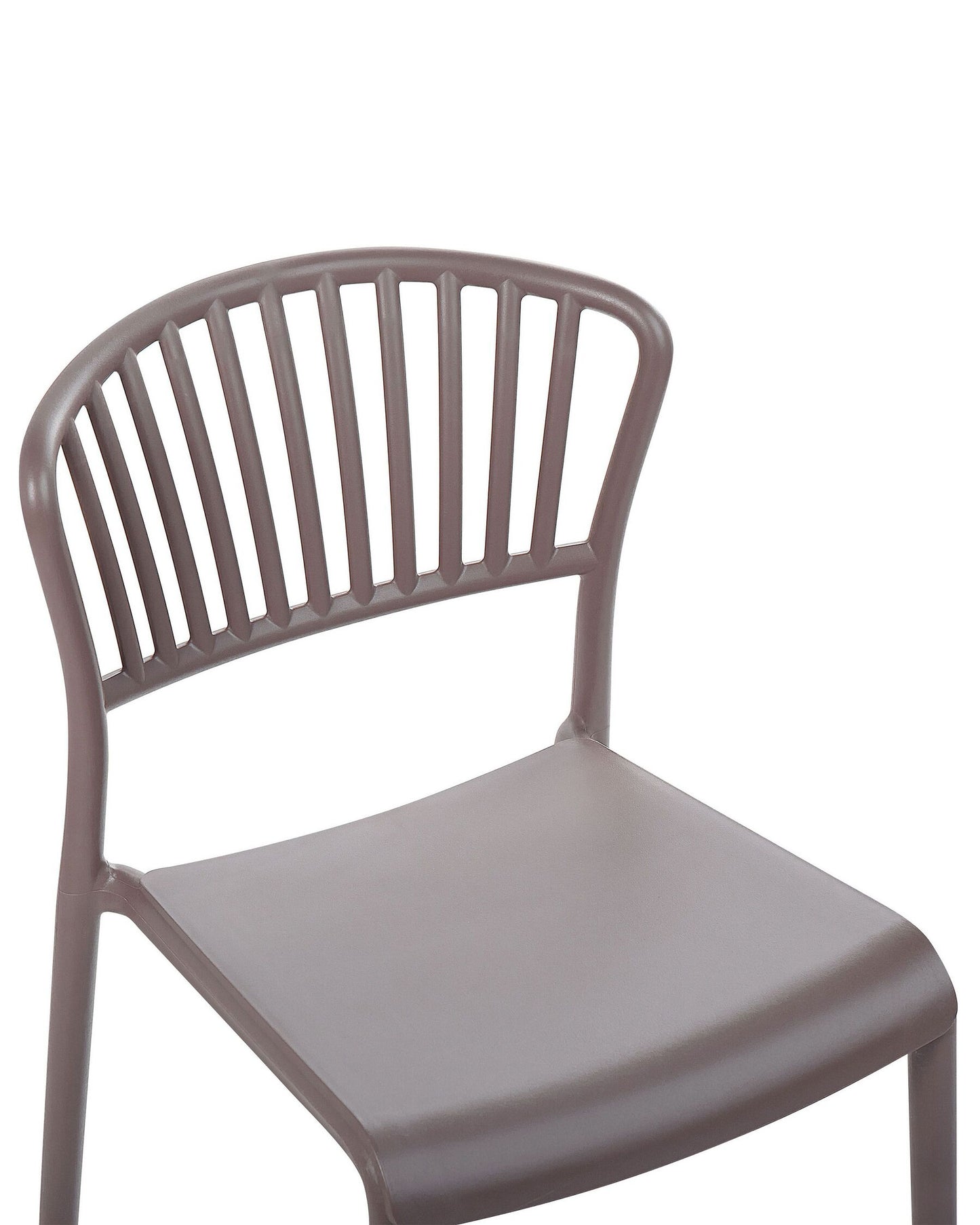 Set of 4 Garden Chairs GELA Taupe