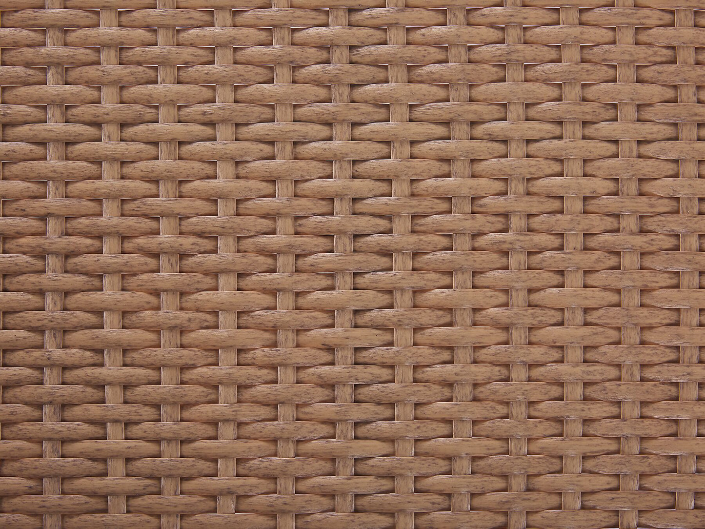 Garden Lounge Set with Table 4 Seater RAVELLO PE Rattan Natural