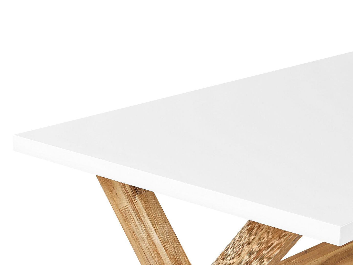 Garden Dining Set with Stools 8 Seater OLBIA Concrete White