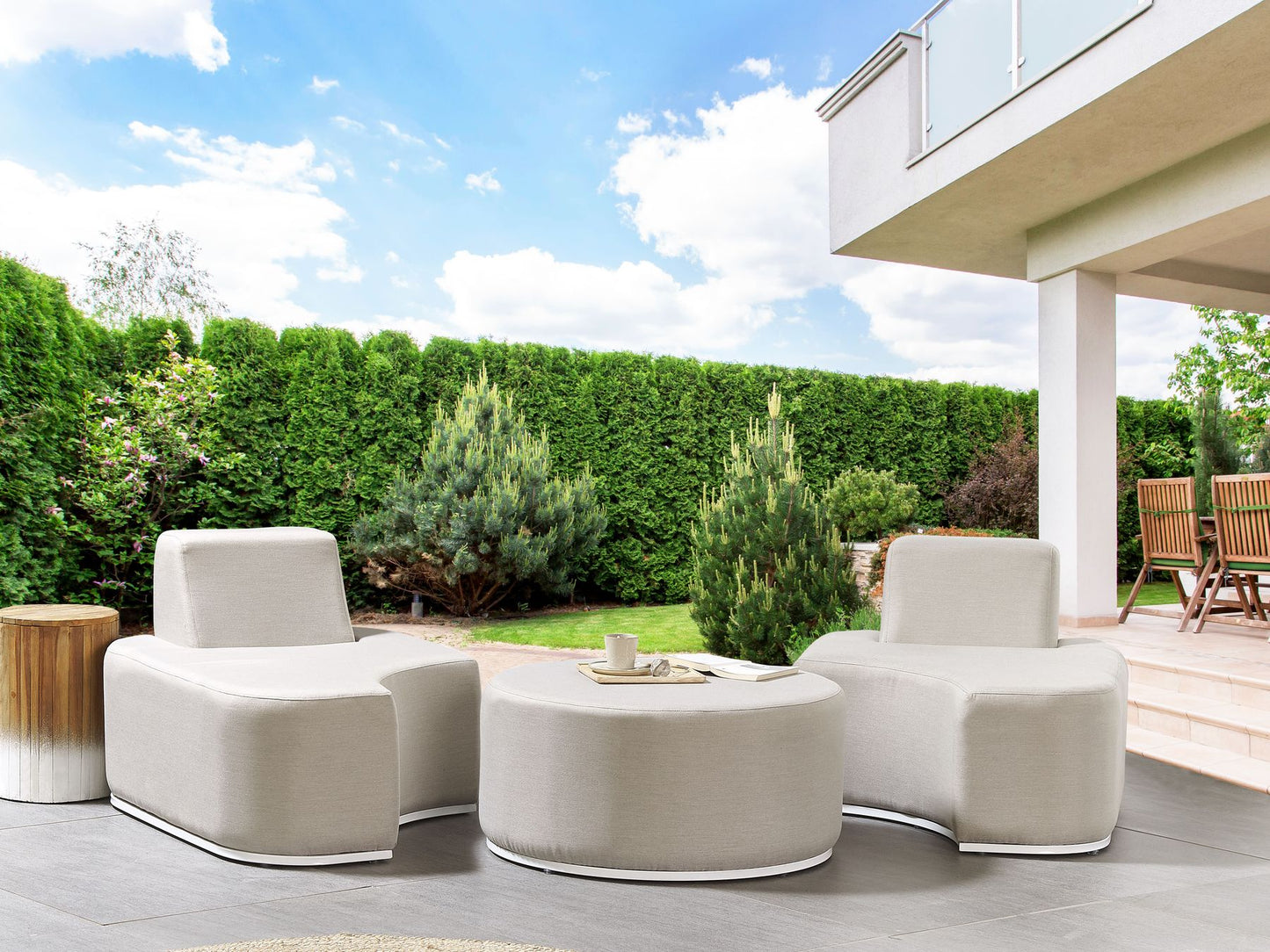garden sofa 2 seater susua rattan natural