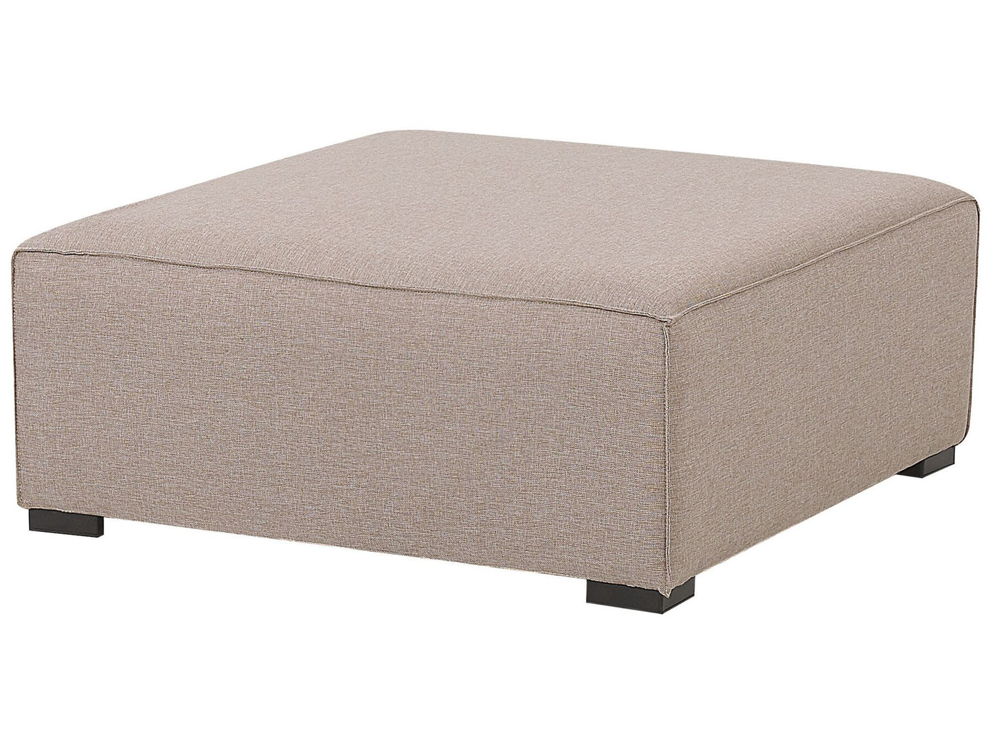Garden Sofa with Ottoman 4 Seater AREZZO Modular Beige