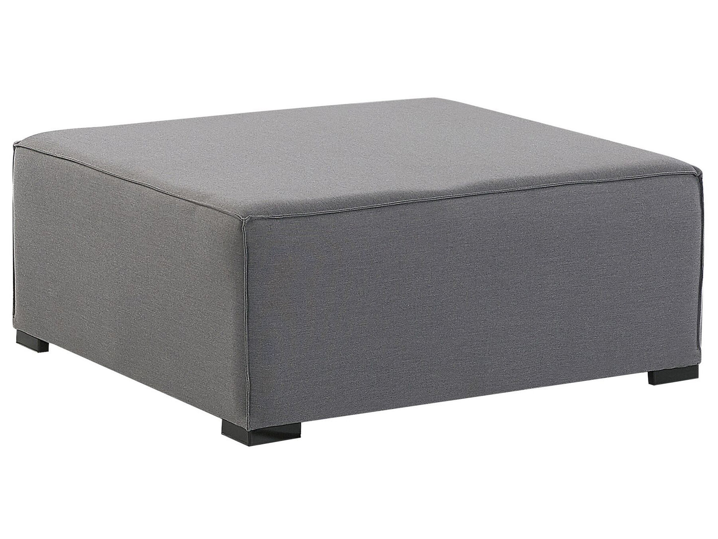 Garden Sofa with Ottoman 4 Seater AREZZO Modular Grey