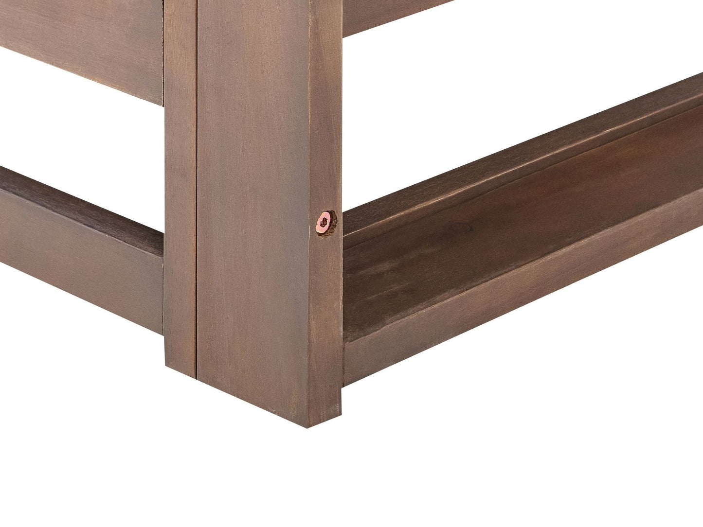 Garden Lounge Set with Table 5 Seater TIMOR Modular Certified Acacia Wood Dark Brown