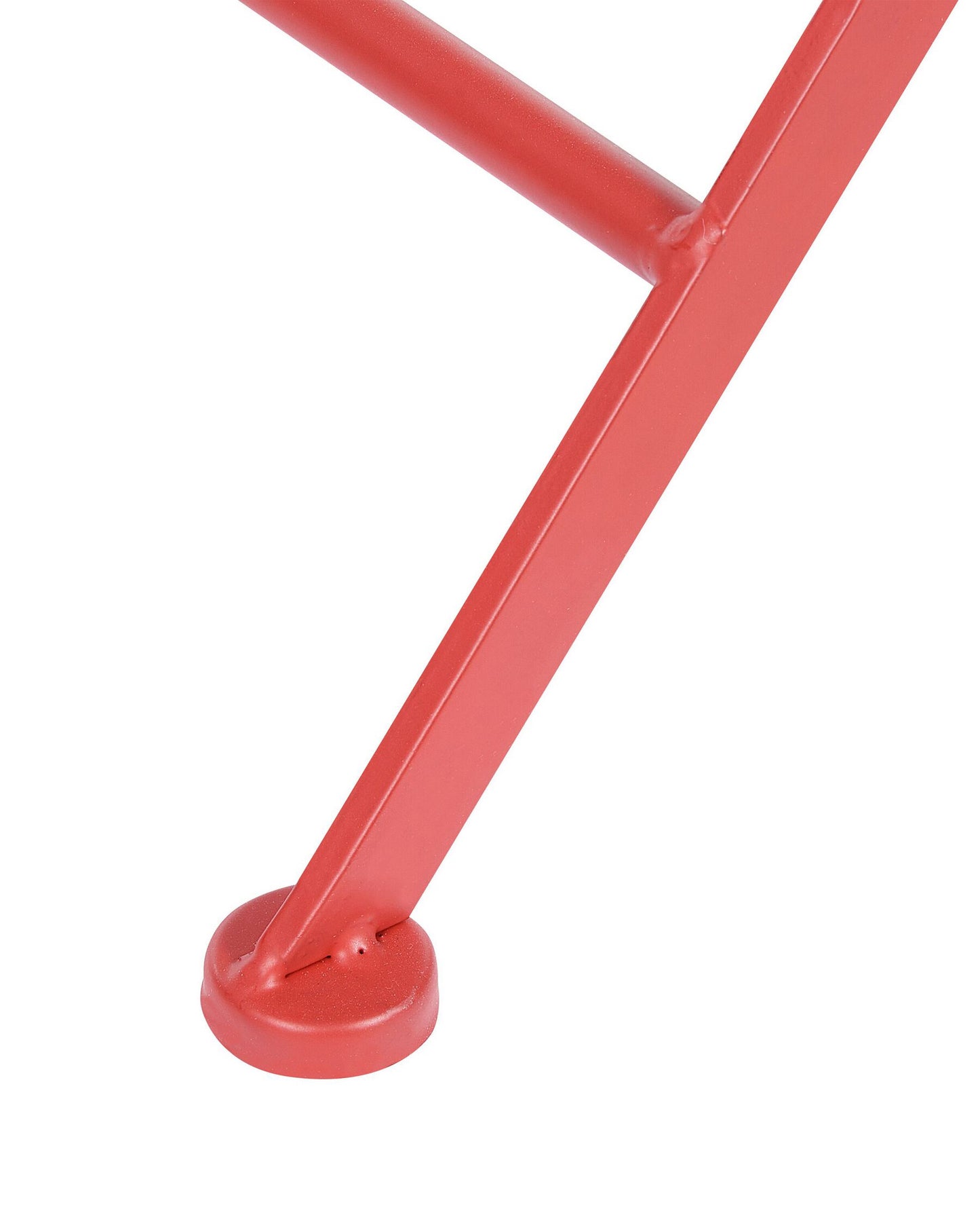 Set of 2 Garden Chairs SCARIO Metal Red