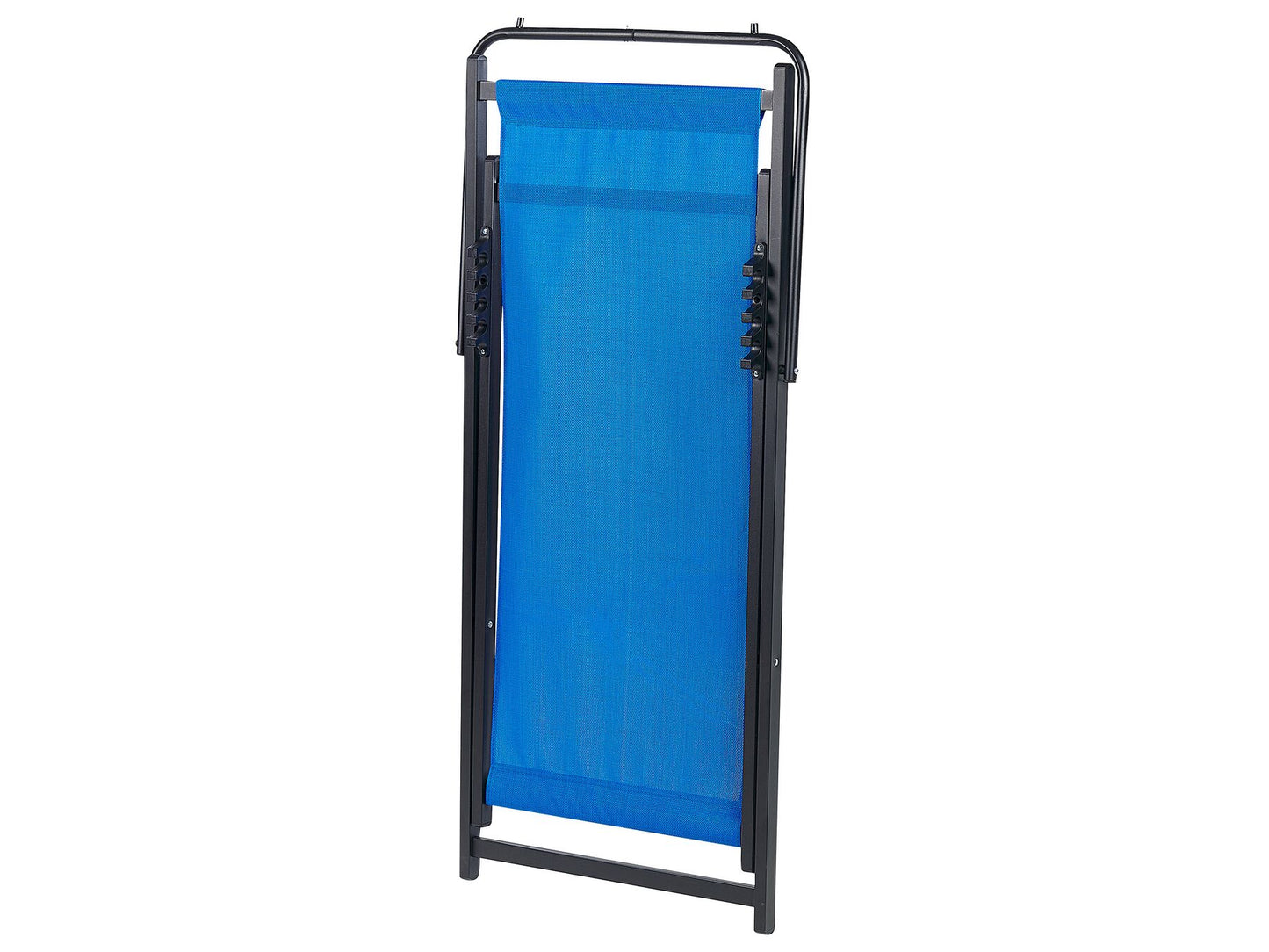 Folding Deck Chair Blue and Black LOCRI II