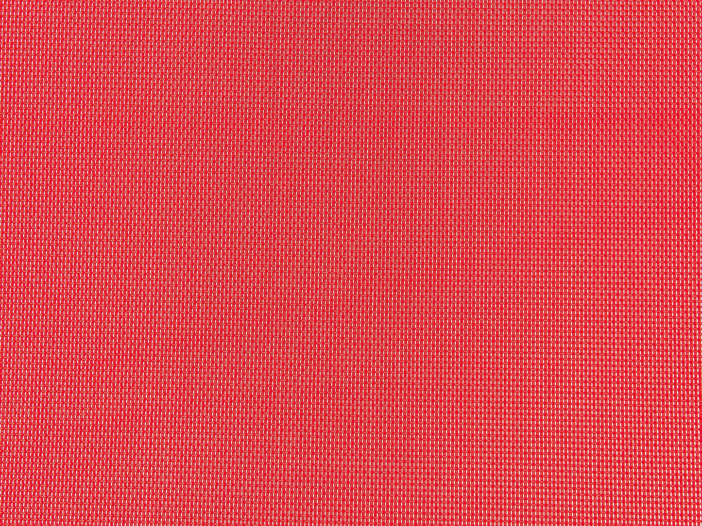 Folding Deck Chair Red and Black LOCRI II