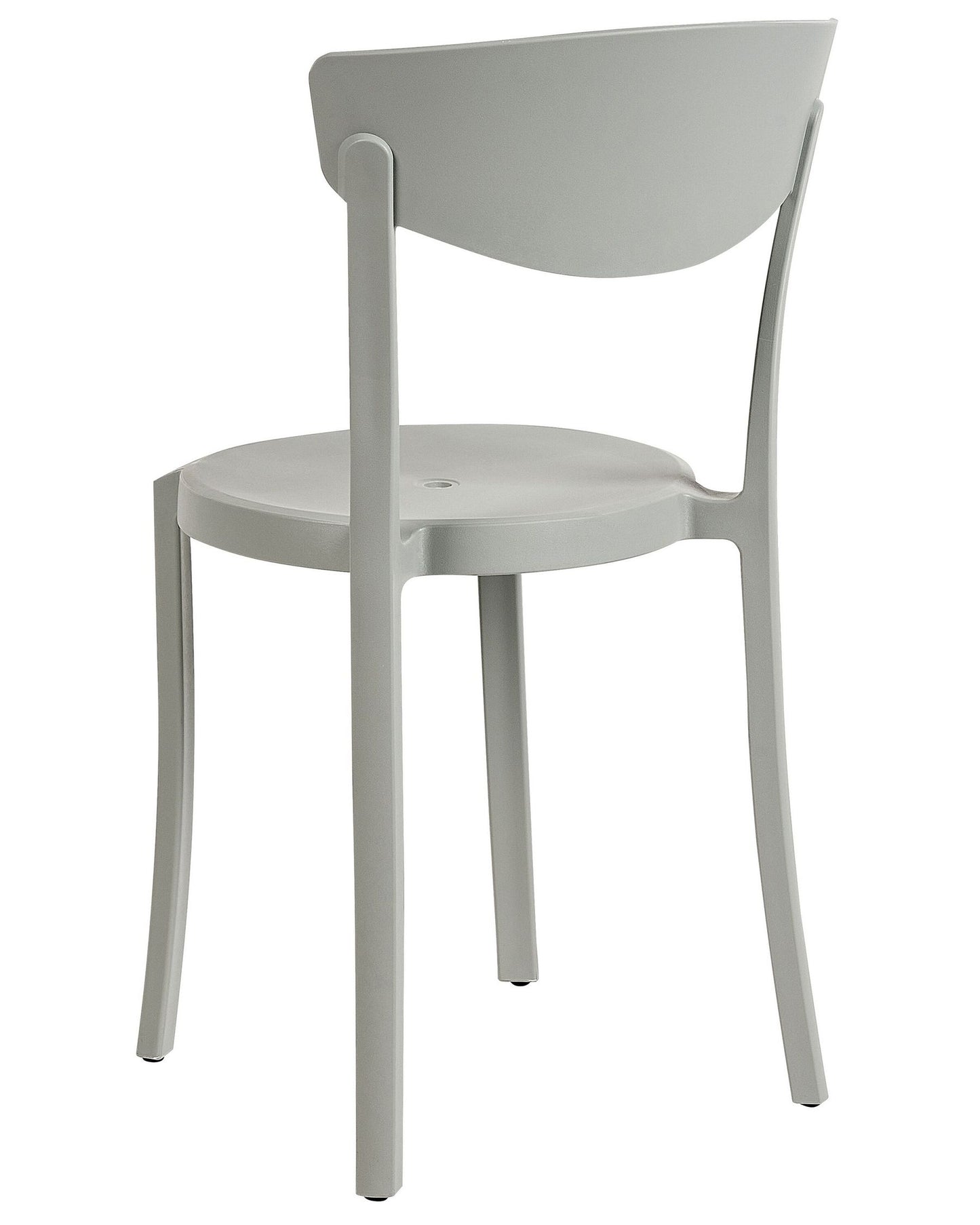 Set of 8 Dining Chairs VIESTE Light Grey