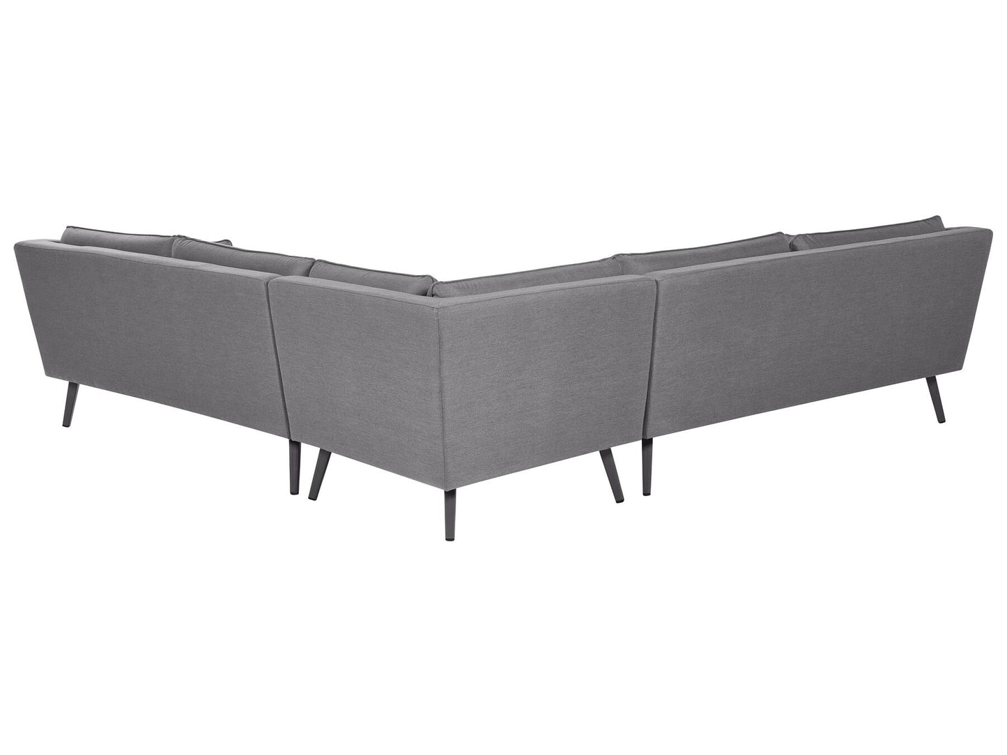 5 Seater Modular Garden Corner Sofa Grey LORETELLO