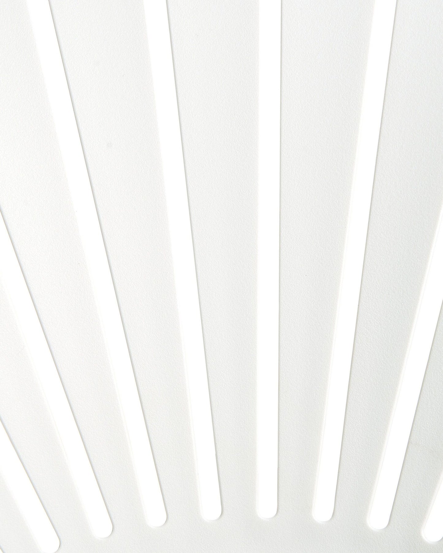 Set of 4 Garden Chairs OSTIA White
