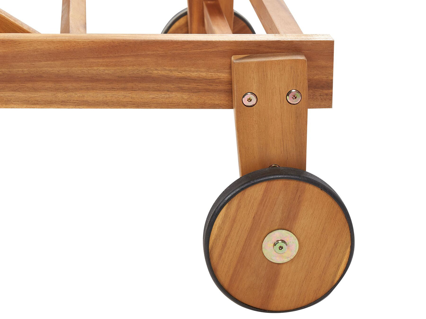 Sun Lounger PIETRALUNGA Reclining Acacia Wood Brown