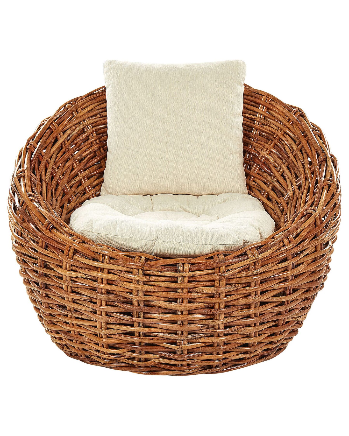 Garden Chair LERICI Rattan Natural