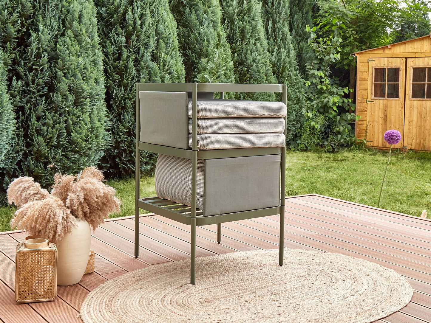 garden sofa 2 seater susua rattan natural