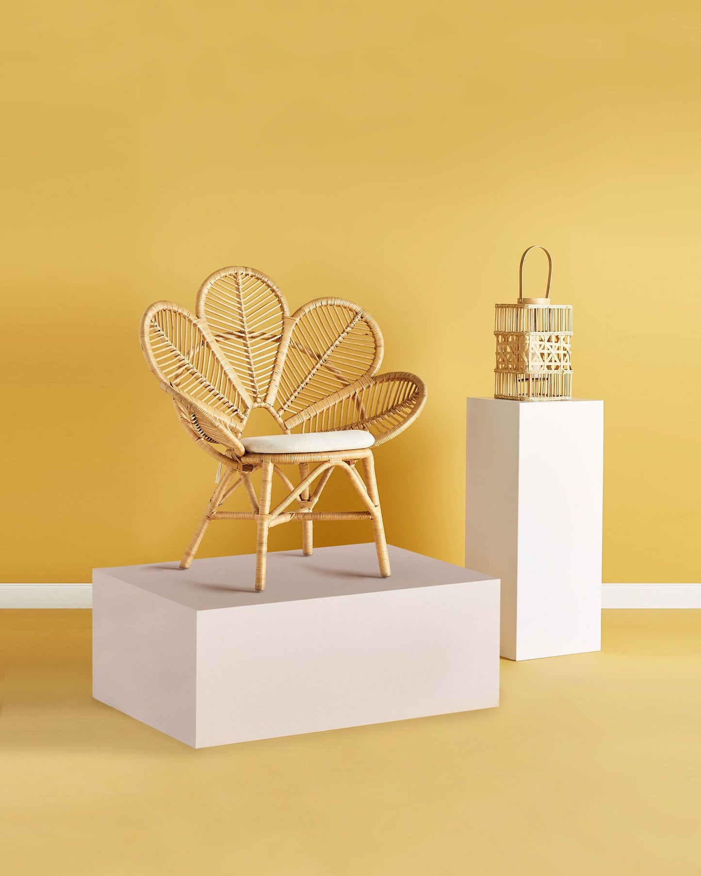 Peacock Chair FLORENTINE Rattan Natural