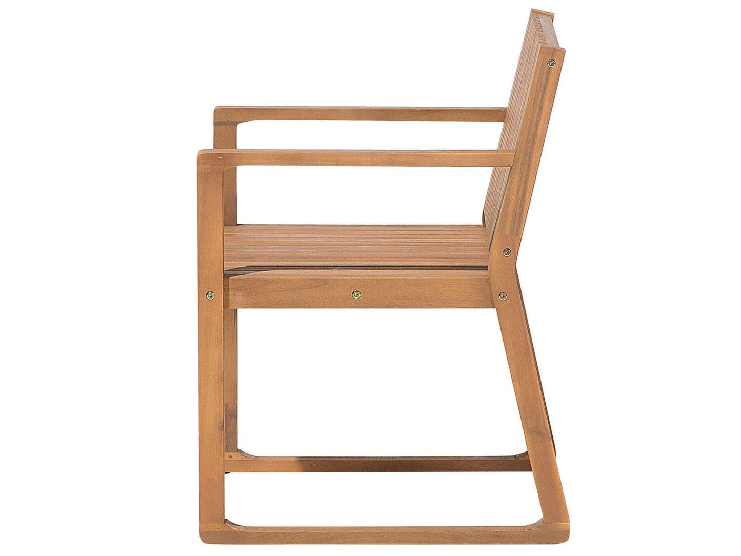 Garden Dining Set with Trolley 8 Seater SASSARI Acacia Wood Brown