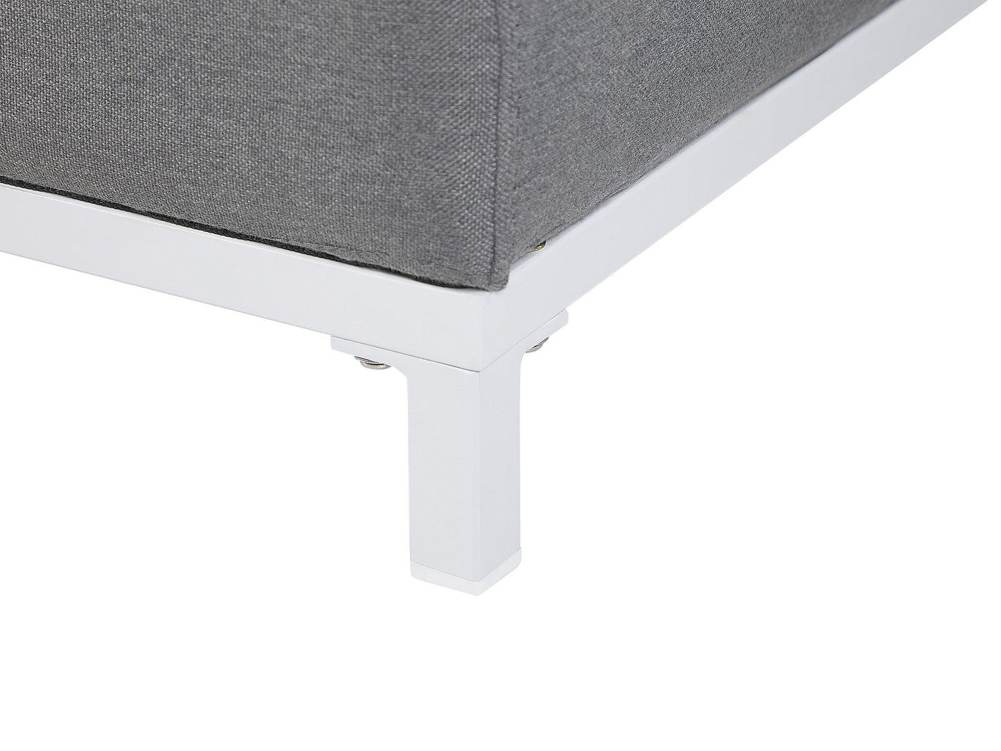 Garden Sofa Grey with White ROVIGO