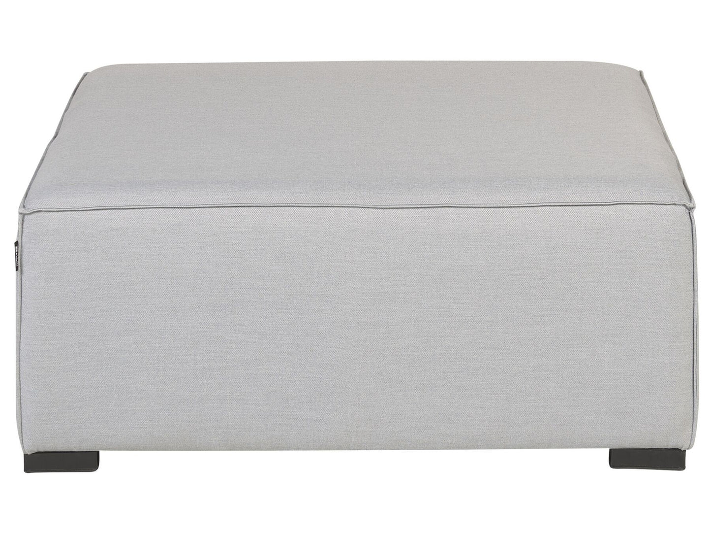 Garden Sofa with Ottoman 4 Seater AREZZO Modular Light Grey