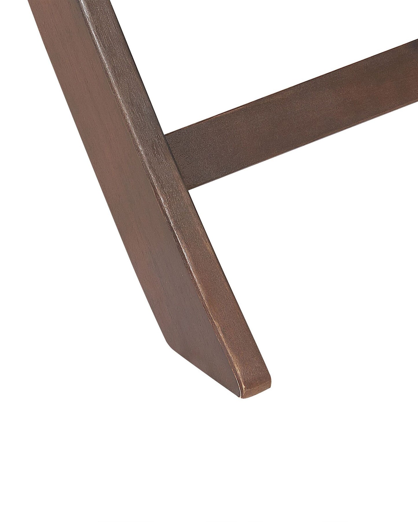 Set of 2 Garden Chairs CESANA Acacia Wood Dark Brown
