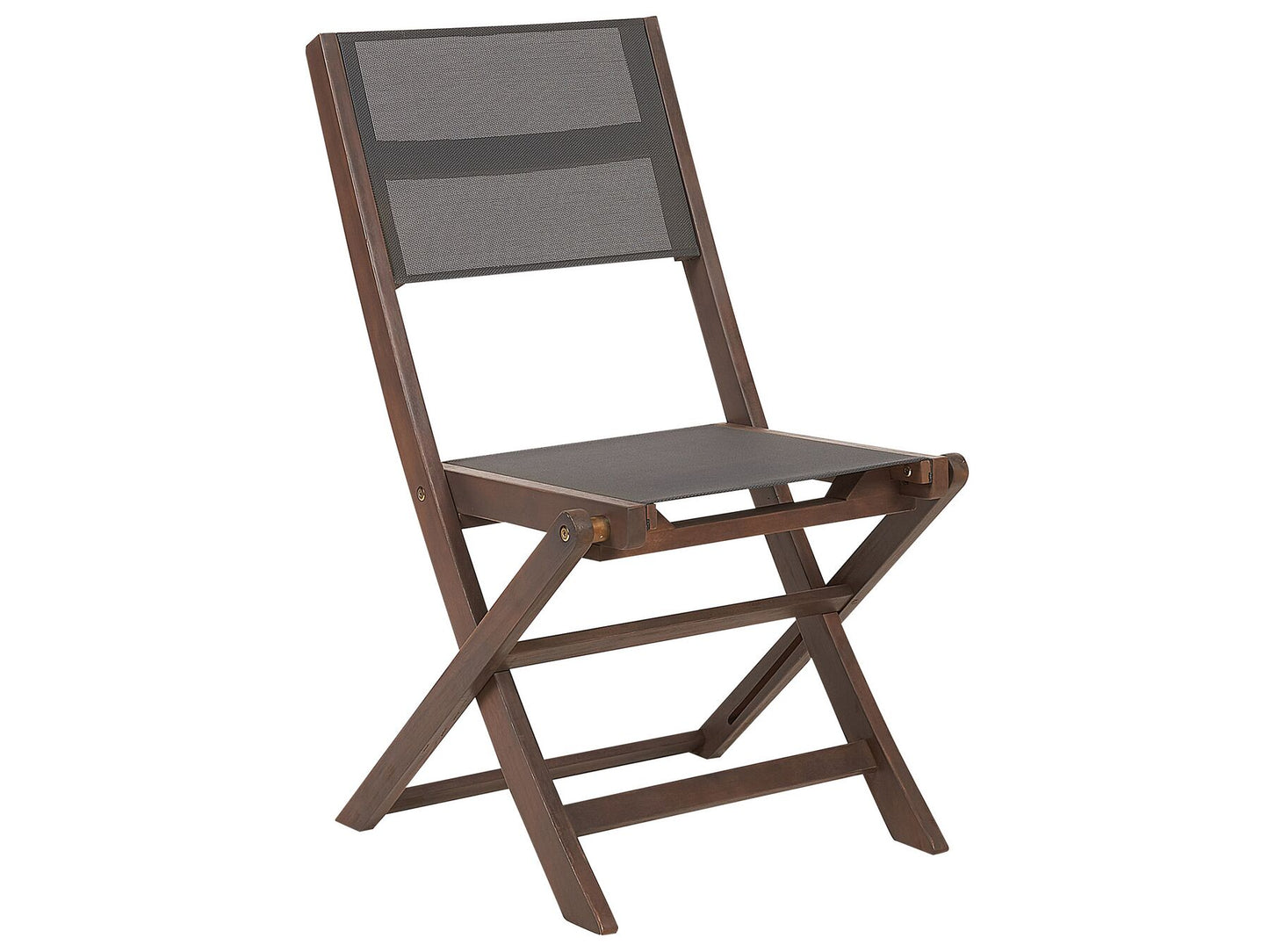 Garden Dining Set 8 Seater CESANA Acacia Wood Dark Brown