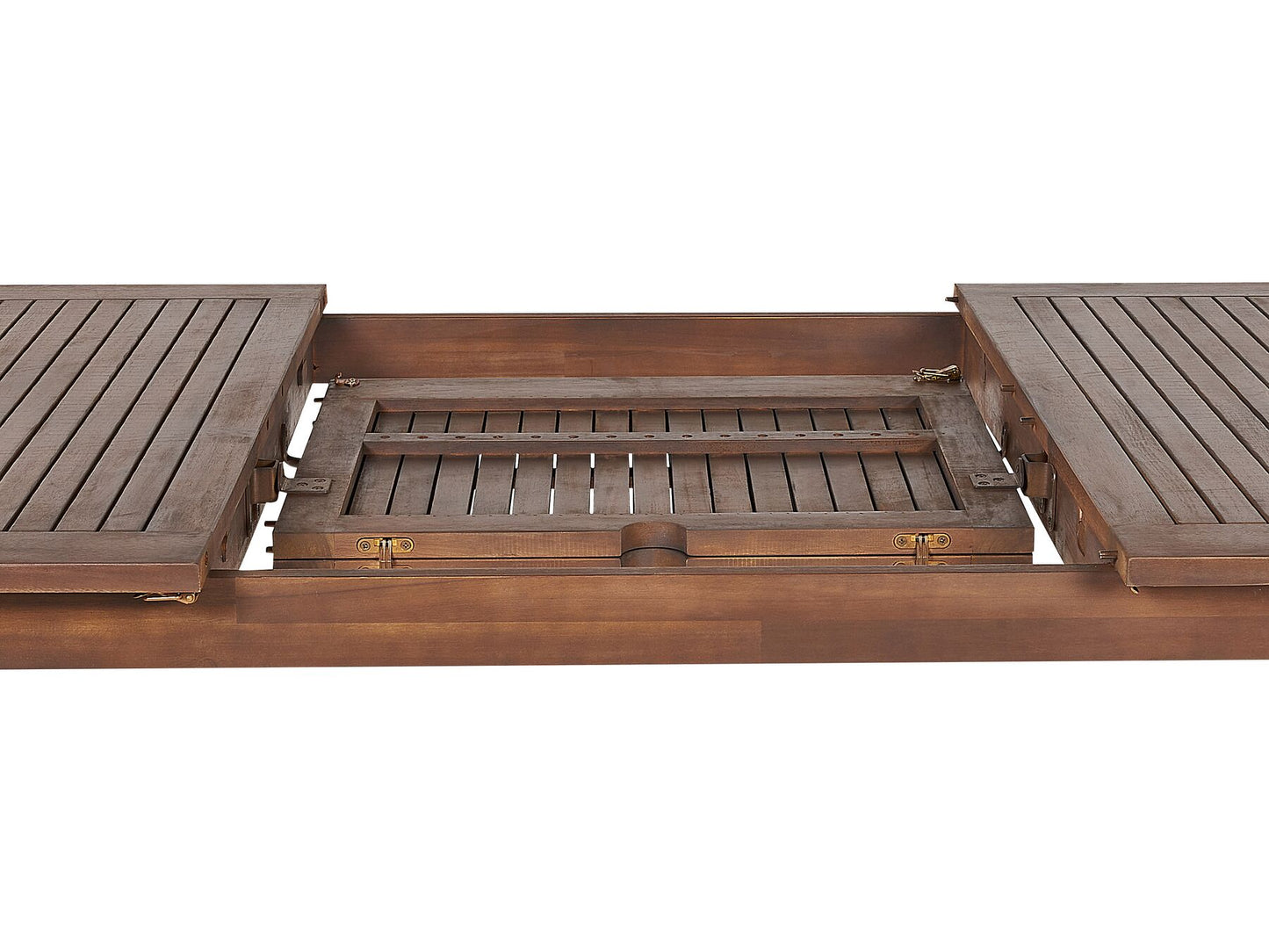 Garden Dining Set 8 Seater CESANA Acacia Wood Dark Brown