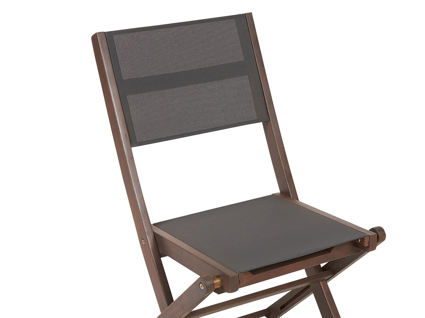 Garden Dining Set 8 Seater CESANA Acacia Wood Dark Brown