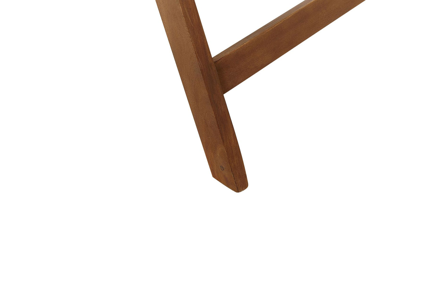 Garden Dining Set 6 Seater AMANTEA Acacia Wood Dark Brown