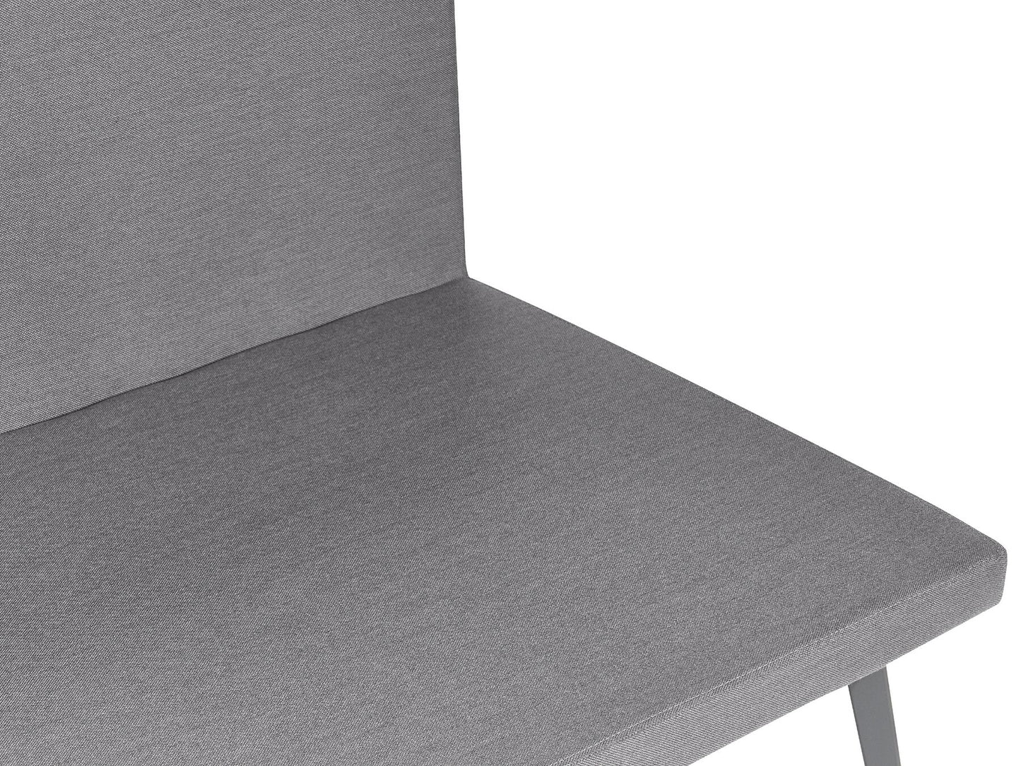 Garden Sofa 3 Seater LORETELLO Right Hand Grey