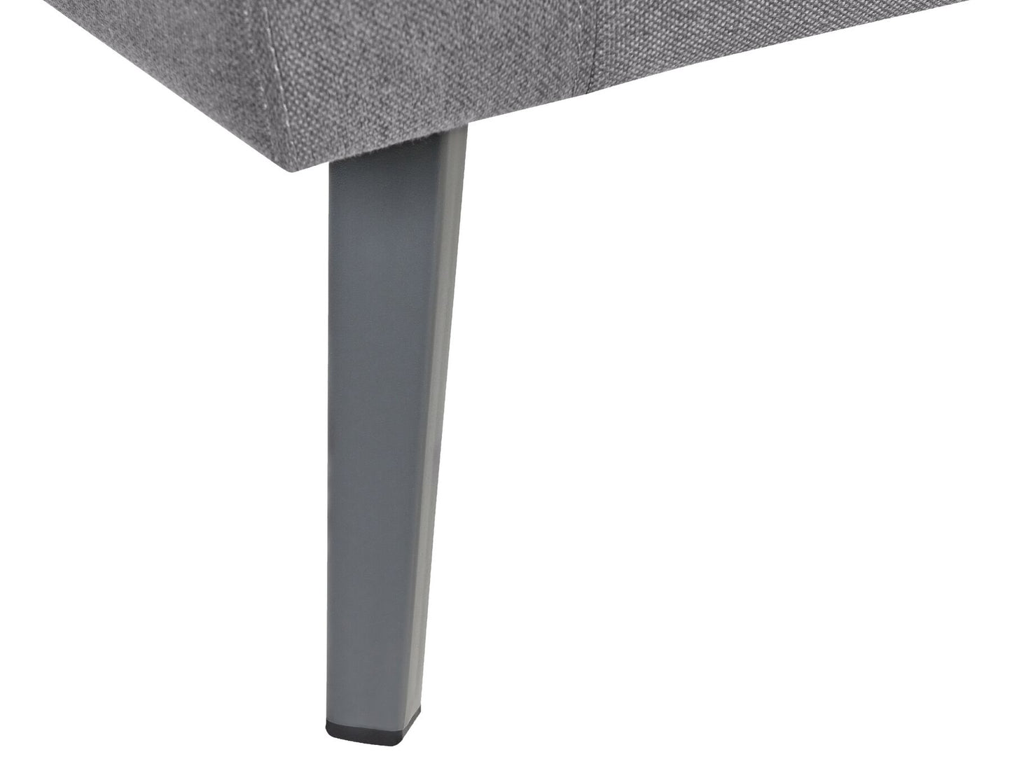 Garden Sofa 3 Seater LORETELLO Right Hand Grey