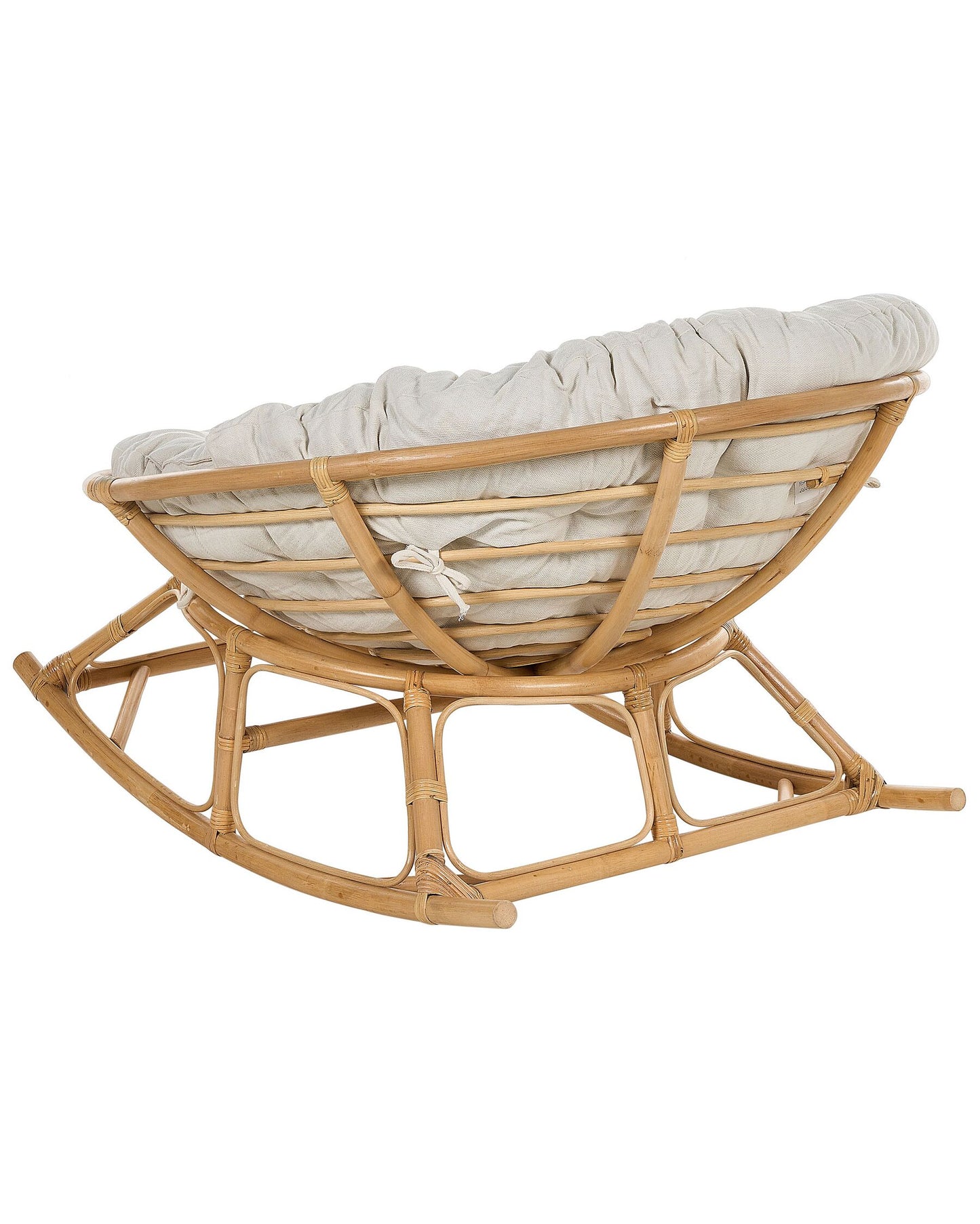 Rocking Chair ORVIETO Rattan Natural