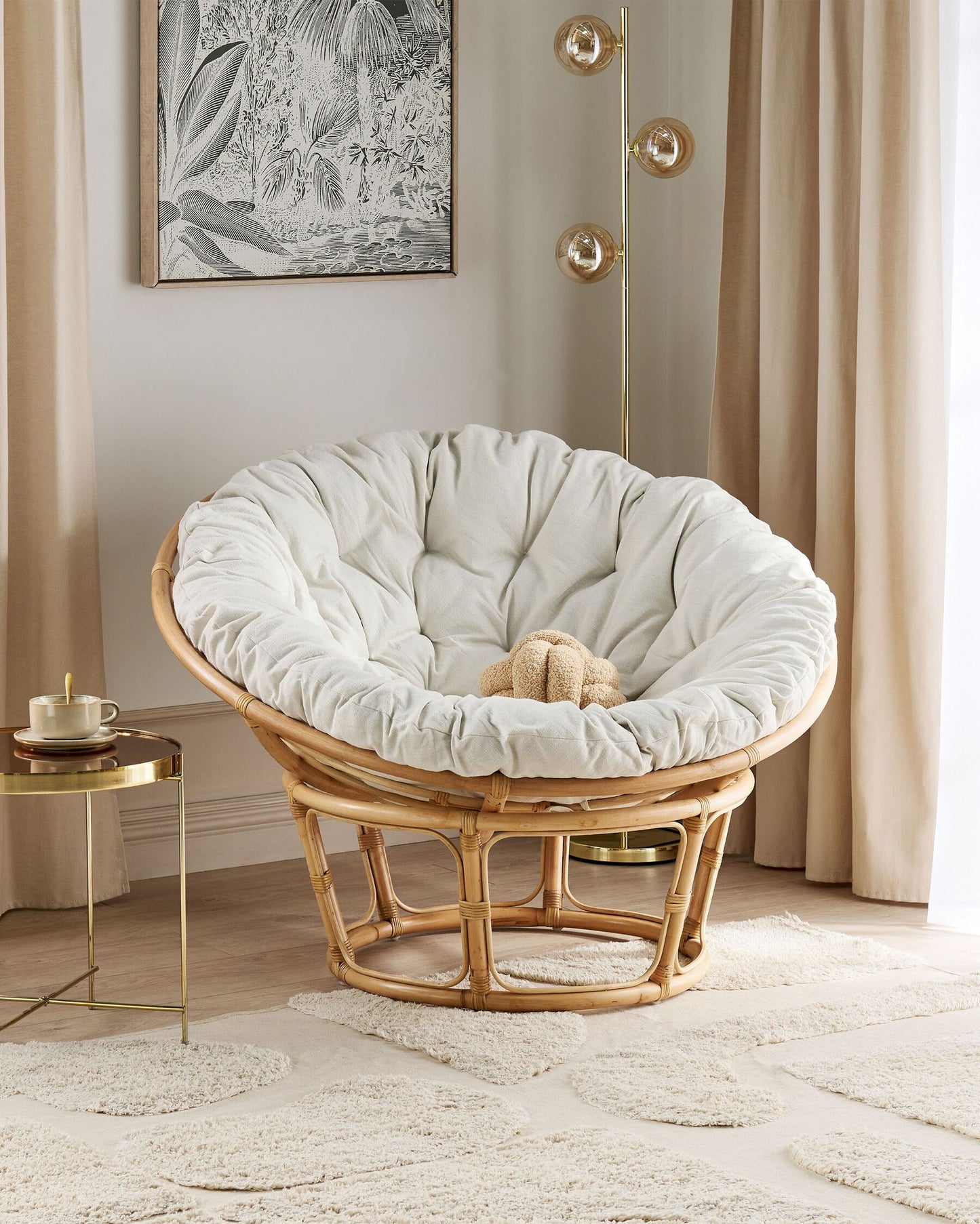Garden Chair SALVO Rattan Natural