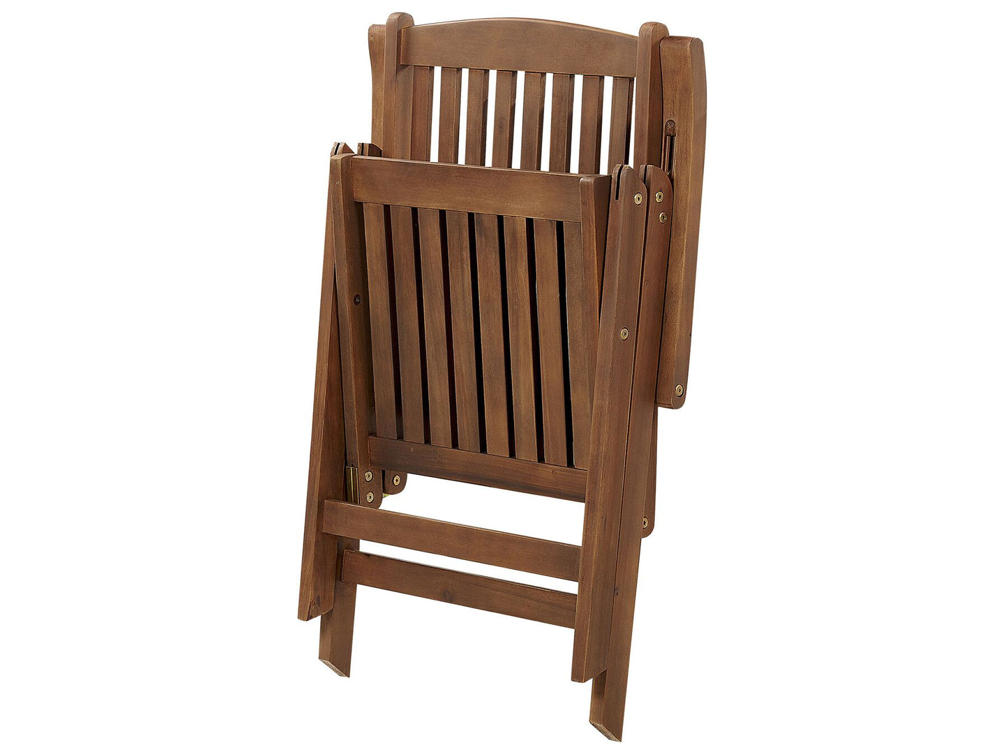 Garden Dining Set 6 Seater AMANTEA with Cushions Acacia Wood Taupe