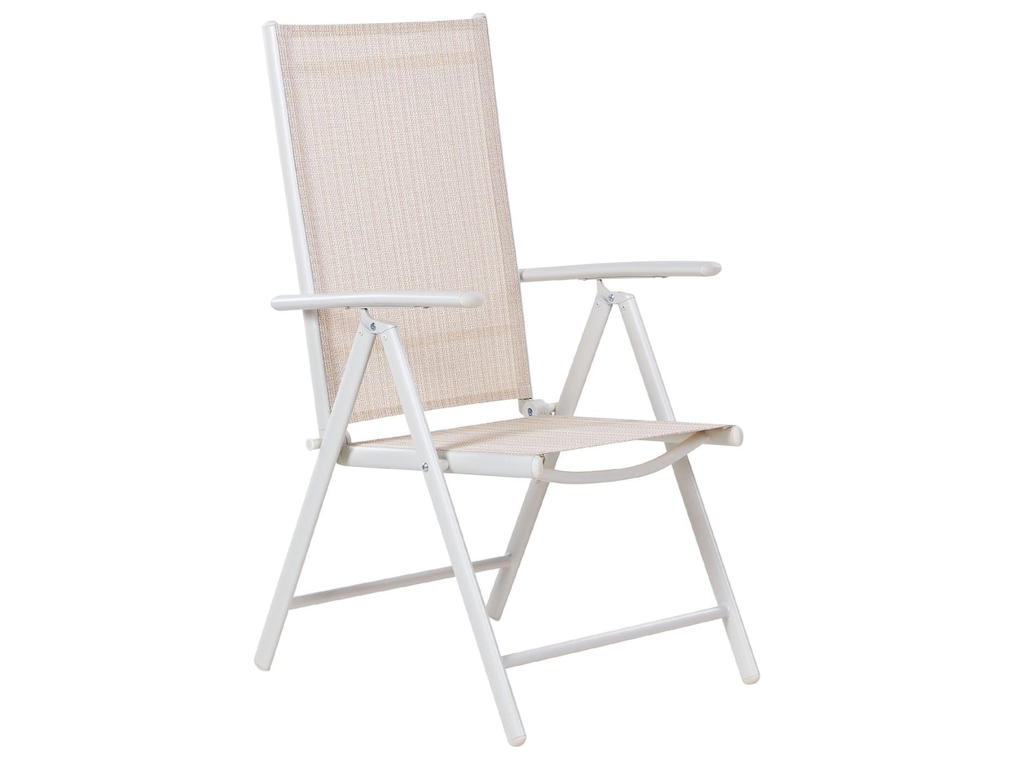 Garden Dining Set 6 Seater CATANIA Metal Beige