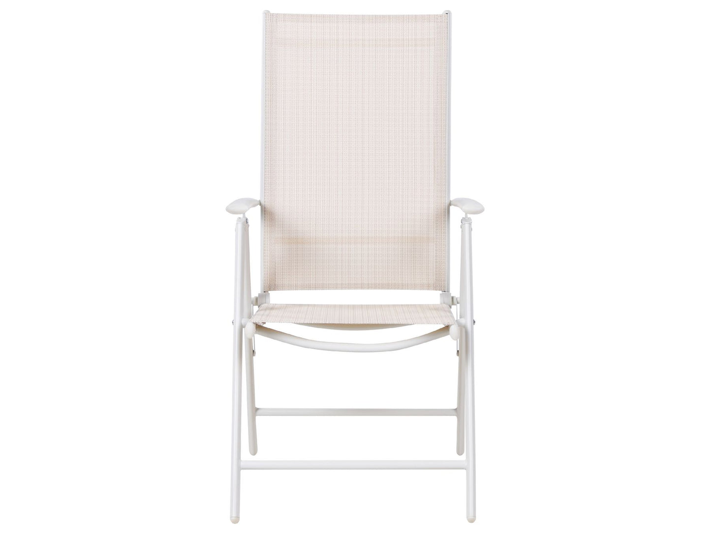Garden Dining Set 6 Seater CATANIA Metal Beige