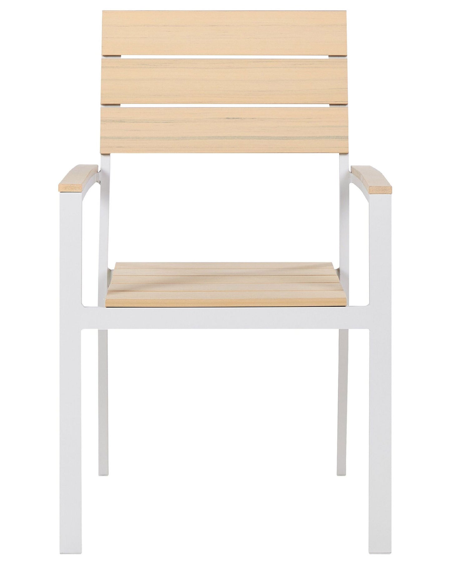 Set of 6 Garden Chairs COMO Beige