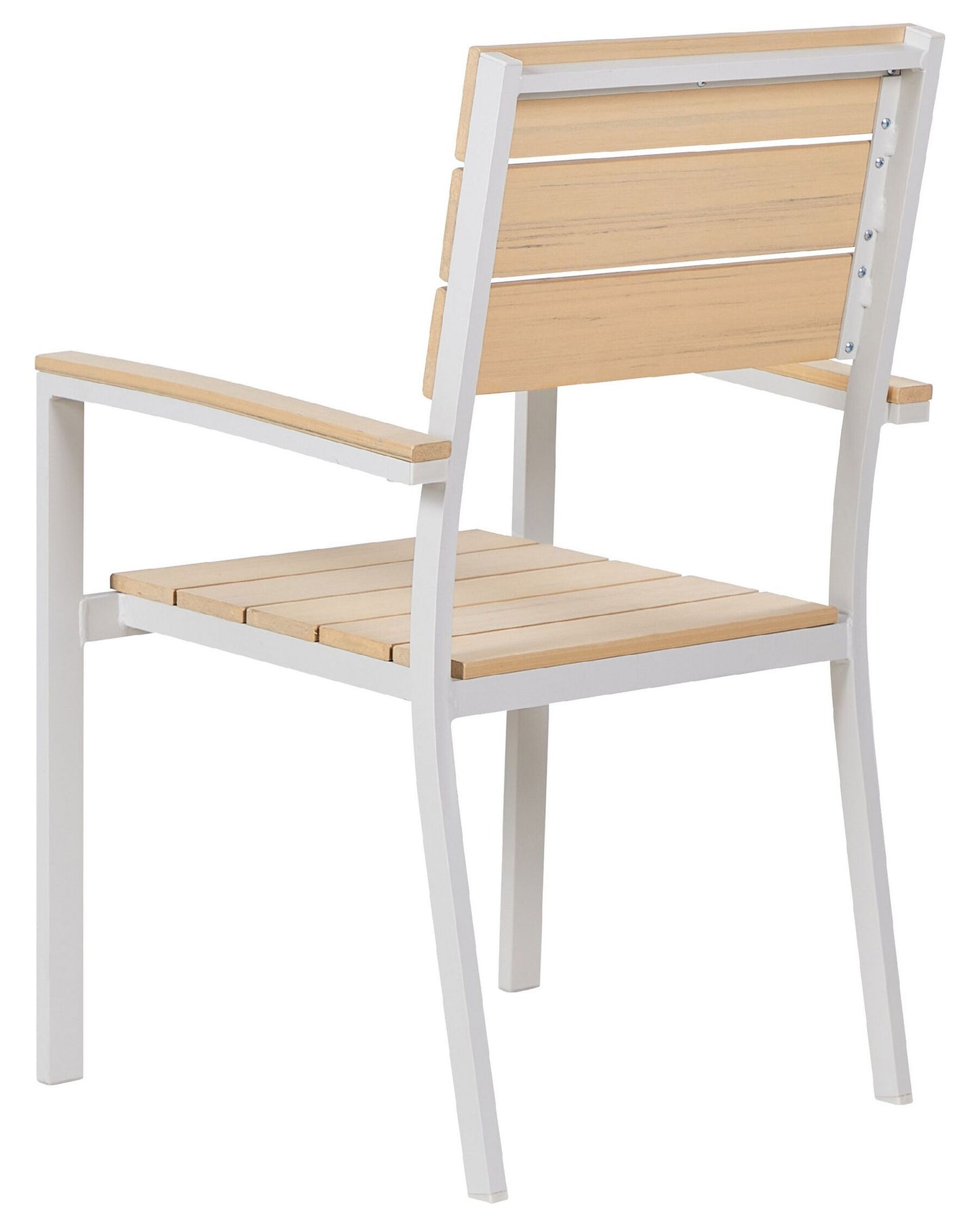 Set of 6 Garden Chairs COMO Beige
